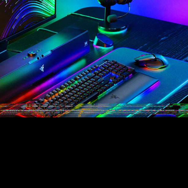 Razer Blackwidow V4 Pro - Mechanical Gaming Keyboard (Green Switch)