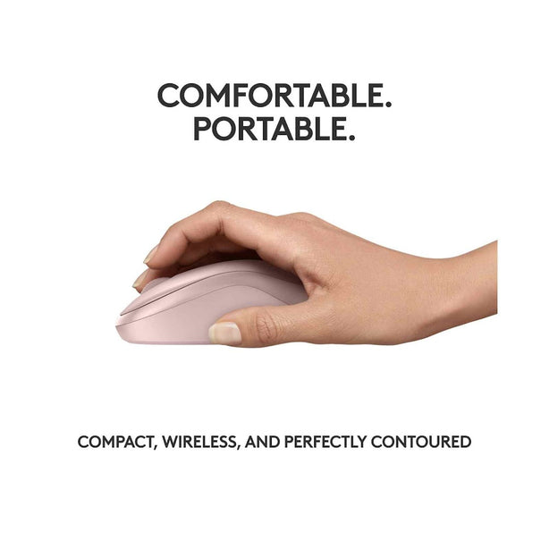 Logitech M240 Silent Bluetooth Mouse - Rose
