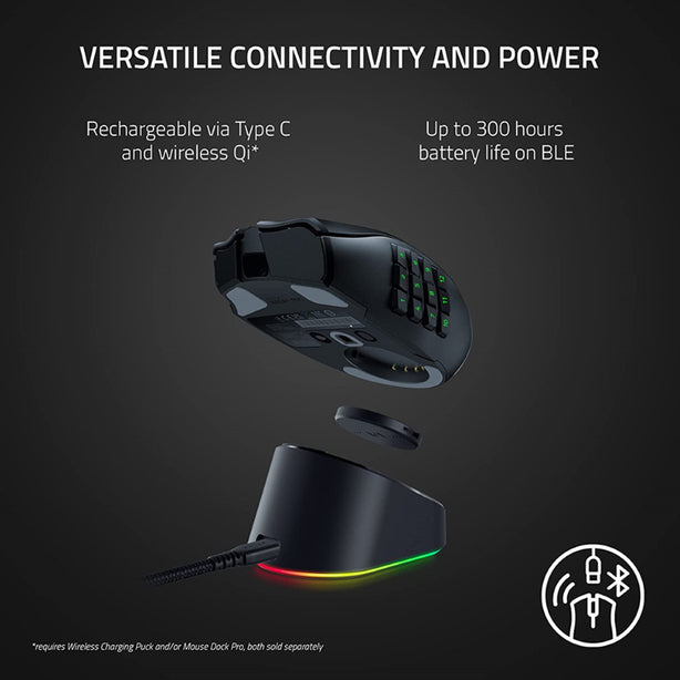 Razer Naga V2 Pro - Wireless Mmo Gaming Mouse