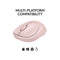 Logitech M240 Silent Bluetooth Mouse - Rose