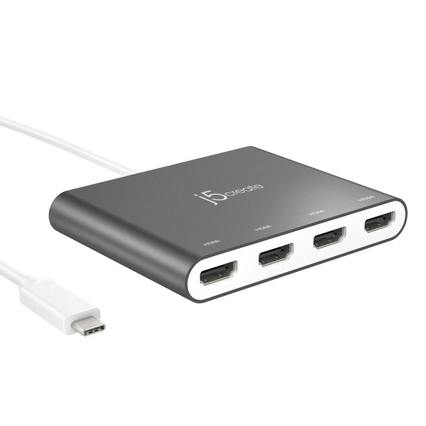 J5Create USB-C To 4 Port HDMI MM Adapter