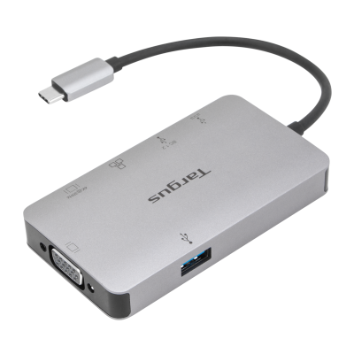 Targus Usb-C 4K Hdmi/Vga Docking Station With 100W Power Delivery Usb-C, Alt-Mode