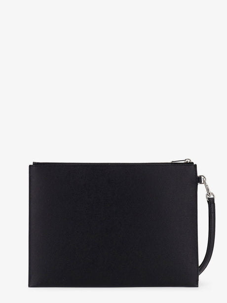 Saint Laurent Leather clutch - Nero