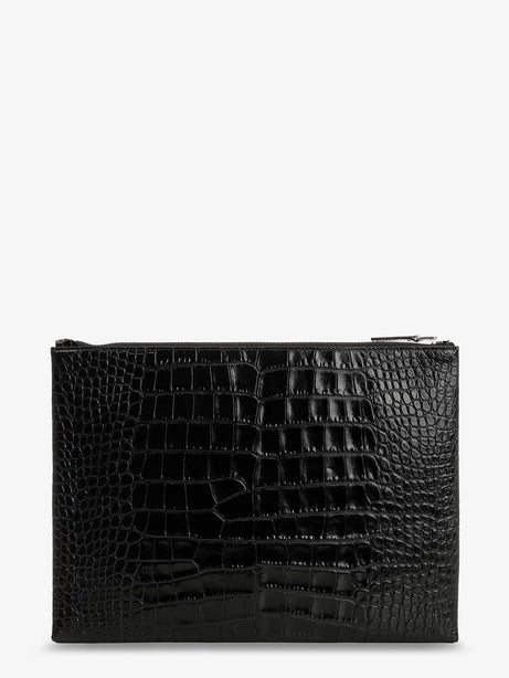 Tom Ford Leather clutch - Black