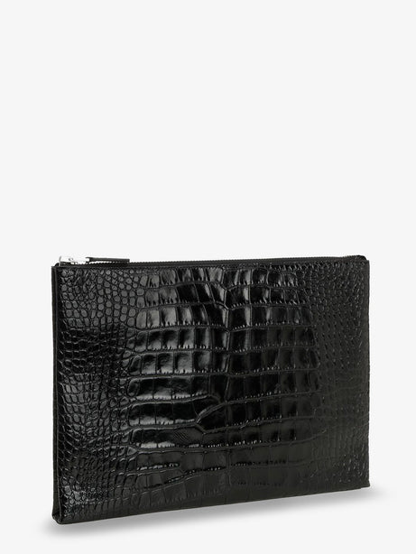 Tom Ford Leather clutch - Black