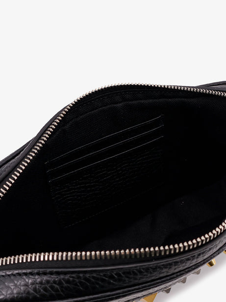 Valentino Garavani Valentino Garavani leather clutch - Nero