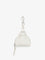 Diesel 1Dr Dome Charms PVC keychain - Bianco