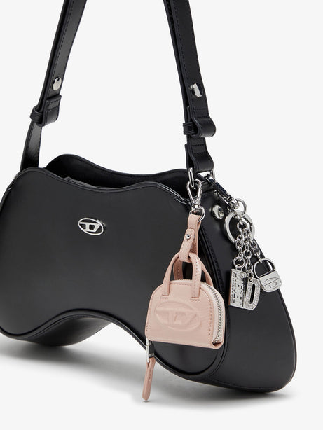 Diesel 1Dr Dome Charms PVC keychain - Rosa