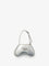 Diesel Play Charm shiny keychain - Bianco