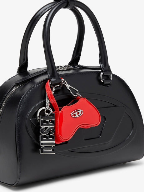Diesel Glossy Play Charm keychain - Rosso