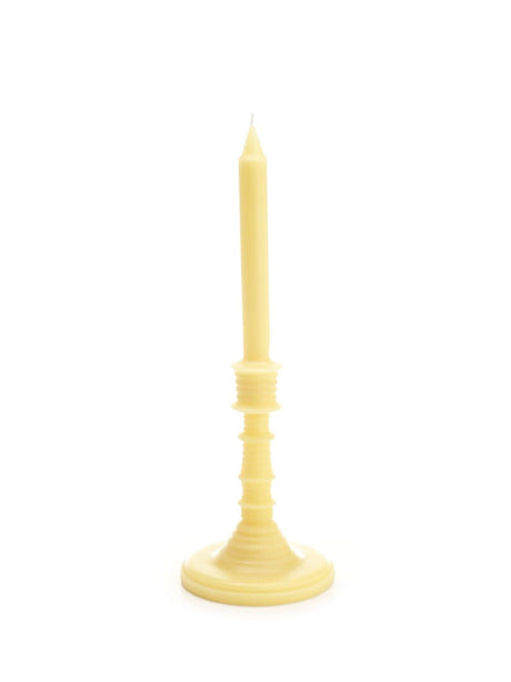 Loewe Home Scents Honeysuckle Wax Candle Holder - Yellow