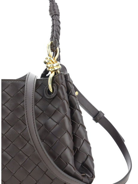 Bottega Veneta Small Parachute Shoulder Bag - Fondant-M Brass