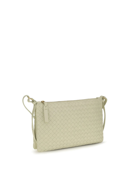 Bottega Veneta Intrecciato Shoulder Bag - Sour-Brass V