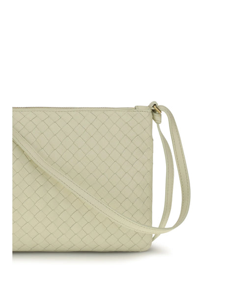 Bottega Veneta Intrecciato Shoulder Bag - Sour-Brass V