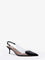 Alaia Le Coeur Slingback PVC and leather pumps - Noir