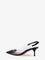 Alaia Le Coeur Slingback PVC and leather pumps - Noir