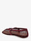 Alaia Mesh Ballet Flats - Rouge Grenat