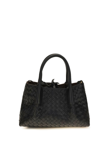 Bottega Veneta Pinacoteca small Handbag - Black/Fondant-M Br