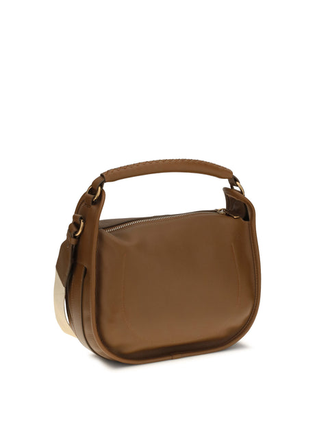 Burberry Small B Clip Crossbody Bag - Hazel