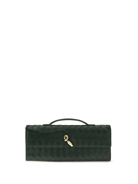 Bottega Veneta Andiamo Handbag - Alpi Green-Muse Br