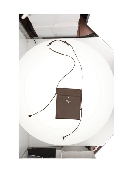 Celine SHARP POUCH - Chocolate