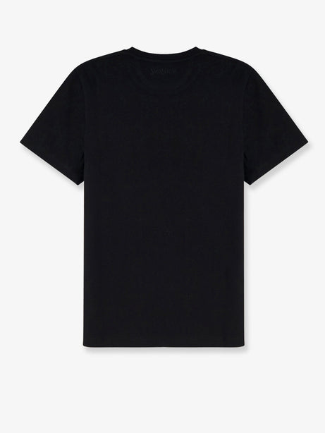 Saint Laurent Certified cotton t-shirt - Noir