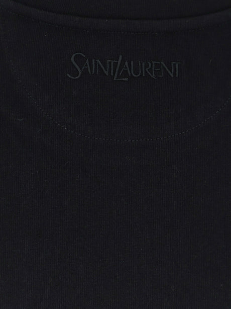 Saint Laurent Certified cotton t-shirt - Noir