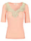 Chloe' Fitted Pullover - Rose