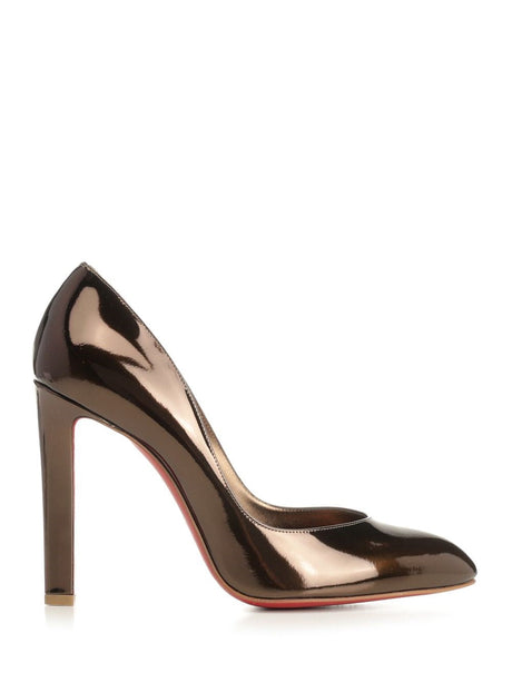 Christian Louboutin Fannylove 100 Pumps - Brown