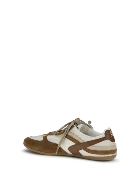 Miu Miu Gymnasium Sneakers - Talco+Cannella