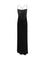 Pinko Long strass Slipdress - Black Limousine