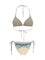 Zimmermann Indra crochet detail Bikini - Cream Scarf Floral