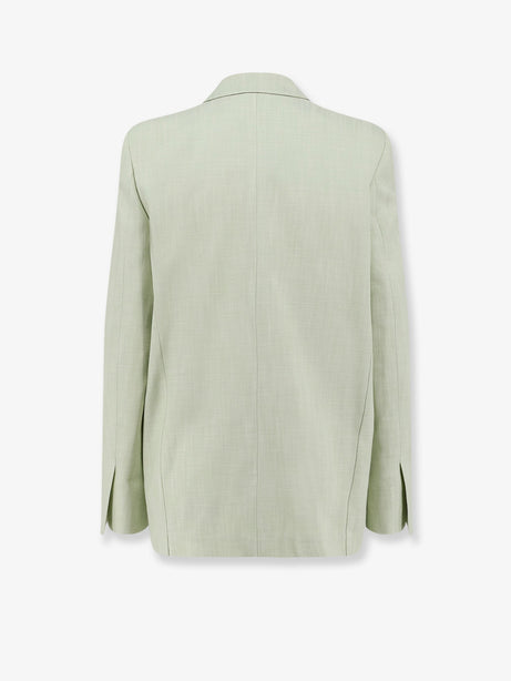 Pinko Faith viscose blend blazer - Acquamarine