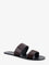 Saint Laurent Babylone leather sandals - Ultra Dark Brown