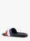 Moncler Basile rubber sandals with front logo patch - Multicolor
