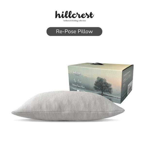 Hillcrest I ComfyLux I Vacuum Pack Re Pose I Memory Foam Pillow