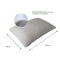 Hillcrest I ComfyLux I Vacuum Pack Re Pose I Memory Foam Pillow