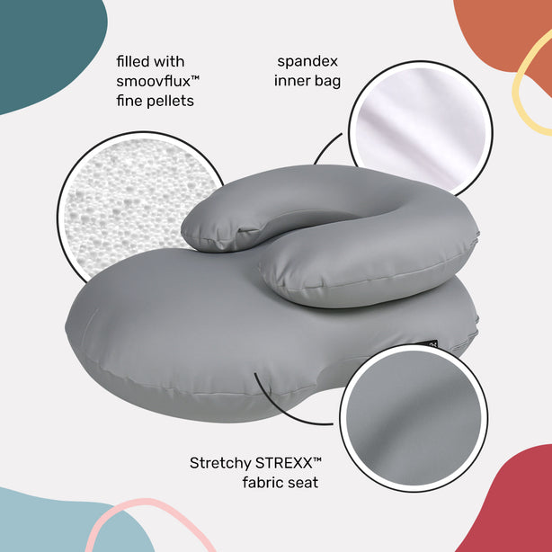 Fwooa - Ultra Versatile Spandex doob Bean Bag With Armrest