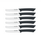 Spectrum by Scanpan 6pc. Steak Knife Set, Black (Local Delivery Only)