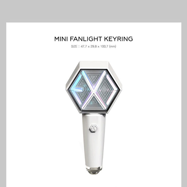 EXO Mini Fanlight Keyring (International Shipping)