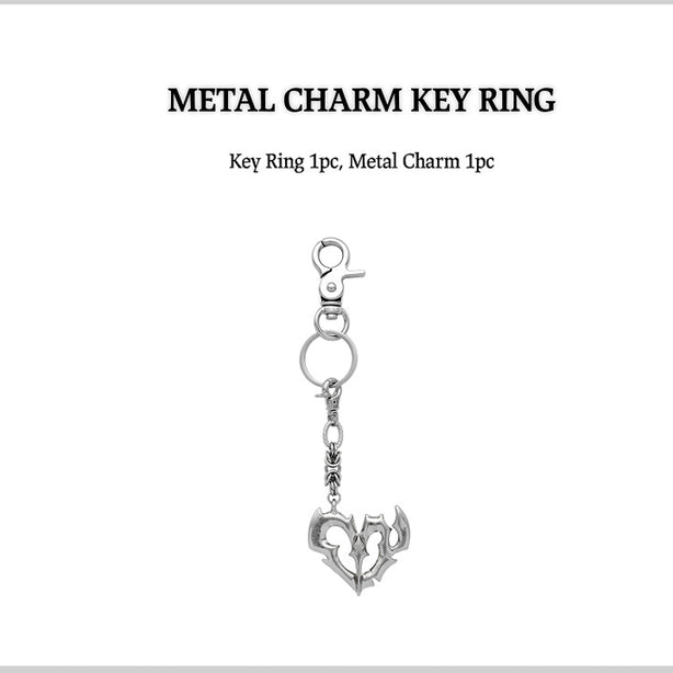 EXO Metal Charm Key Ring Random (International Shipping)