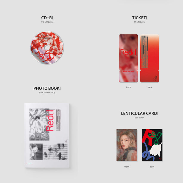 Whee In - Redd (International Shipping)