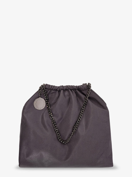 Stella Mccartney Falabella shoulder bag with metal drawstring - Bark B