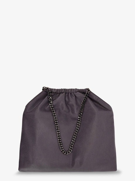 Stella Mccartney Falabella shoulder bag with metal drawstring - Bark B