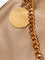 Stella Mccartney Falabella shoulder bag with metal drawstring - Butter/Cream