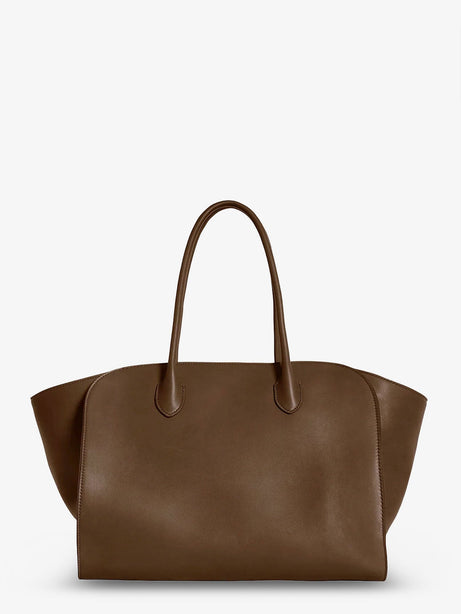 The Row Marlo 14 leather shoulder bag - Tawny Brown Ans