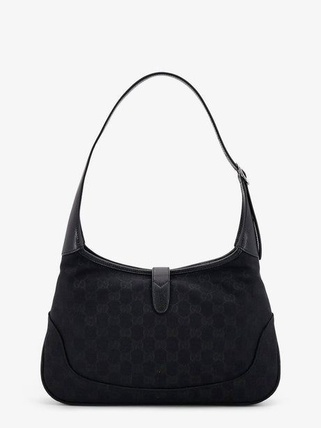 Gucci Jackie 1961 GG fabric shoulder bag - Nero