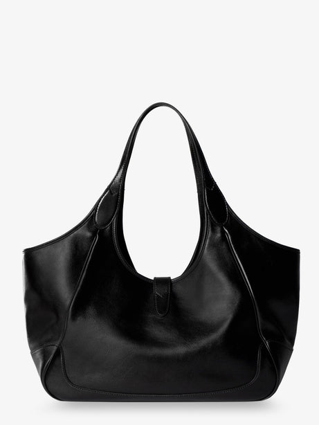 Gucci Mercato leather shoulder bag - Black