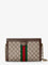 Gucci Coated canvas Ophidia shoulder bag - Ebony