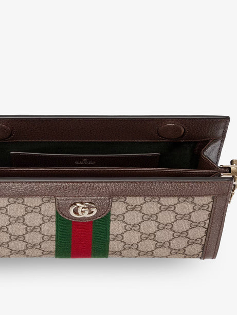 Gucci Coated canvas Ophidia shoulder bag - Ebony